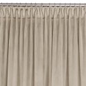 Zasłona VILA kolor kremowy styl klasyczny taśma smok transparentna 5 cm velvet 530x300 Homede - CURT/HOM/VILA/VELVET/PLEAT/D/50/