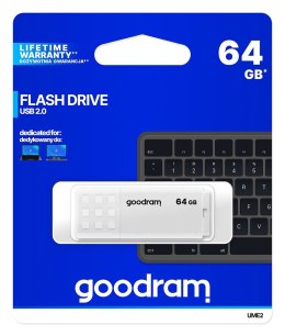 Pendrive (Pamięć USB) GOODRAM (64 GB \USB 2.0 \Biały )
