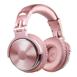Słuchawki przewodowe Oneodio Pro10 (różowo-złote)