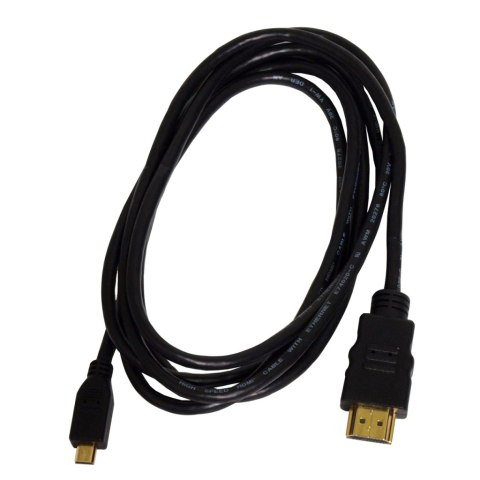 KABEL HDMI męski /micro HDMI (typ D) męski 1,8M with ETHERNET