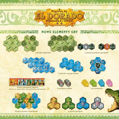 GRA WYPRAWA DO EL DORADO: MOKRADŁA I SMOKI - dodatek - NASZA KSIĘGARNIA