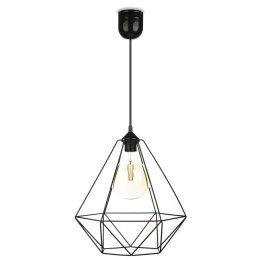 Lampa wisząca Paris Diamond 35 cm czarnaStylowa lampa wisząca druciak w kolorze czarnym, w stylu industrialnym loft 35 cm