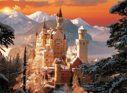 Puzzle 3000 elementów, Zamek Neuschwanstein Zimą