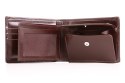 Skórzany portfel męski PPM6 BROWN