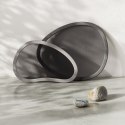 Akcesoria kuchenne kształt nieregularny HUB kolor grafitowy styl minimalistyczny umbra - TRAYS/HUB/SET2/GREY+CHARCOAL/48X40X5