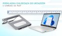 Zestaw stacja dokująca + podstawka Metal Cooling Pad for notebooks (up-to 15.6) with USB-C Docking Station (Power Delivery 100 