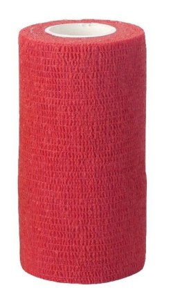 KERBL Samoprzylepny bandaż EquiLastic 7,5cm czerwony [01-3249]