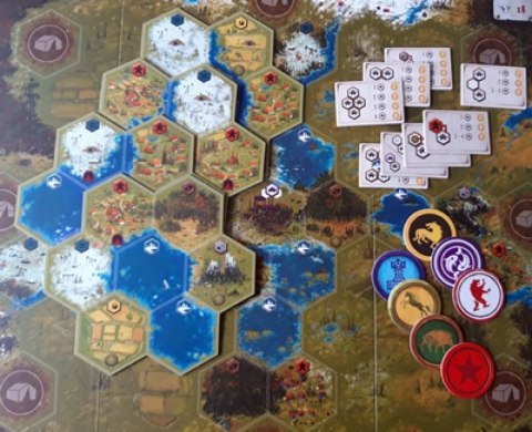 GRA SCYTHE: MODULARNA PLANSZA dodatek PHALANX