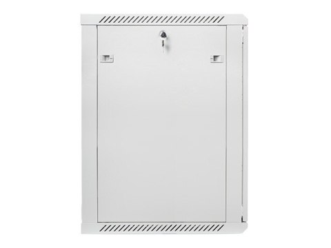 Szafa instalacyjna wisząca 19 18U 600X600mm szara (drzwi szklane)