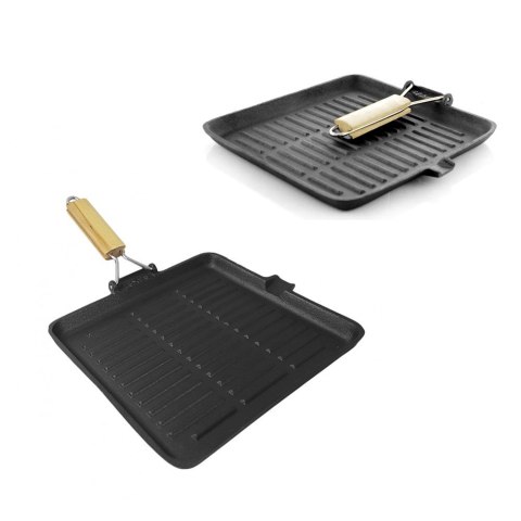 PATELNIA GRILL ŻELIWNA 24cm KiNGHOFF KH-1107