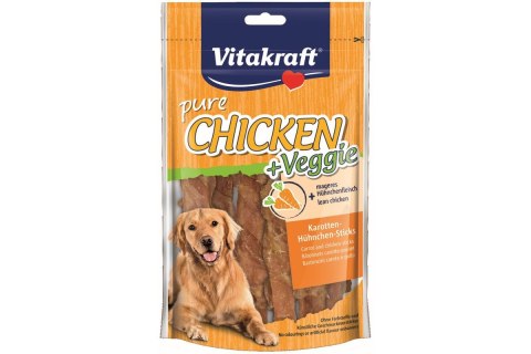 VITAKRAFT CHICKEN Veggie kurczak+marchew 80g d/psa