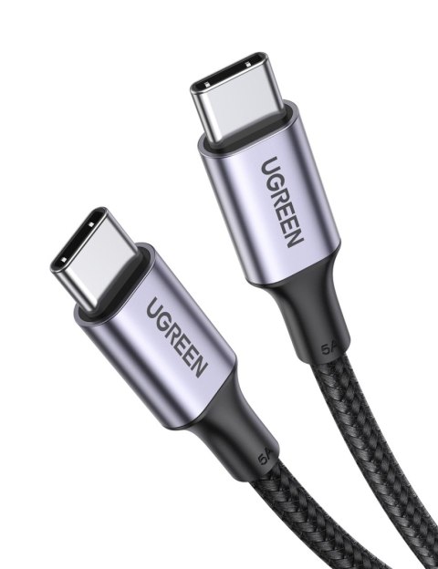 Kabel USB-C do USB-C UGREEN US316, 100W, 2m (czarny)