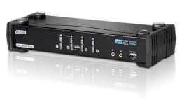 Przełącznik 4-Port USB DVI Dual lin k/Audio KVMP CS1784A