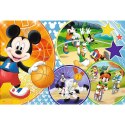 Puzzle 24 elementy Maxi - Mickey Mouse, Czas na sport!