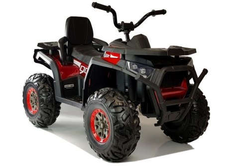 Quad na Akumulator XMX607 Światła LED MP3 Czerwony Lakier