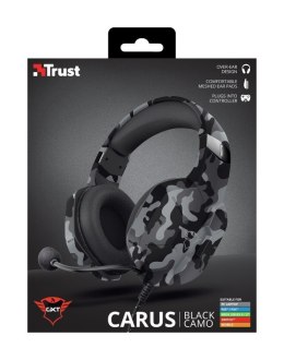Słuchawki dla graczy GXT 323K Carus - czarny kamuflaż