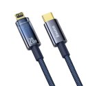 Explorer Series kabel przewód USB-C Iphone Lightning 20W 2m niebieski