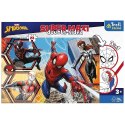 Puzzle 24 elementy SUPER MAXI Spiderman wyrusza do akcji