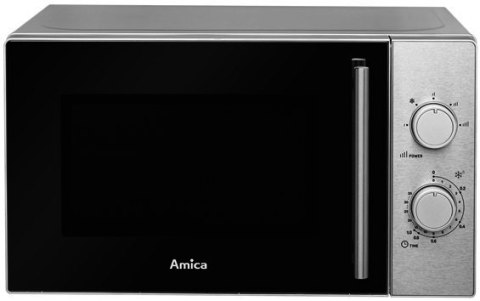 Kuchenka mikrofalowa wolnostojąca AMICA AMMF20M1I (700W /20L /Inox)