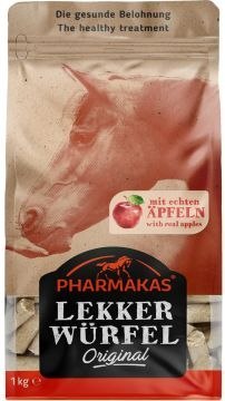 KERBL Smakołyki dla konia Lekkerwurfel, jabłko 1kg [05-9152]