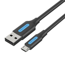 Kabel USB 2.0 do Micro USB Vention COLBF 2A 1m (czarny)