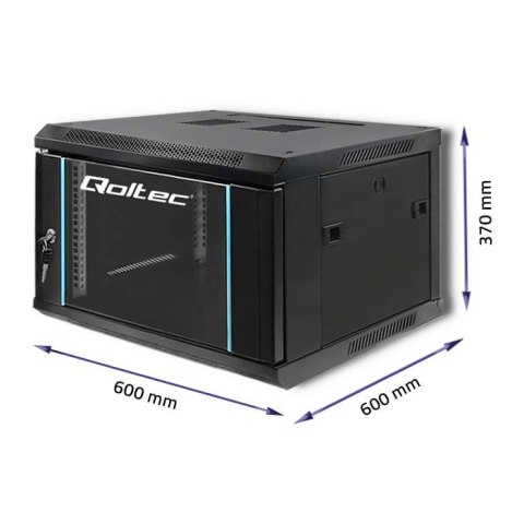 Szafa RACK 19 cali | 6U | 600 x 370 x 600