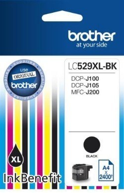 Tusz LC529XLBK BLK 2400 do DCP-J100 DCP-J105