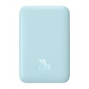 Powerbank magnetyczny Baseus Magnetic Mini 10000mAh, USB-C 20W MagSafe (niebieski)