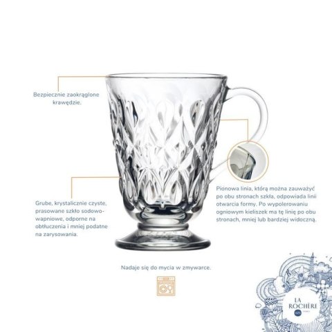 Lyonnais Szklanka z Uchem 230ml