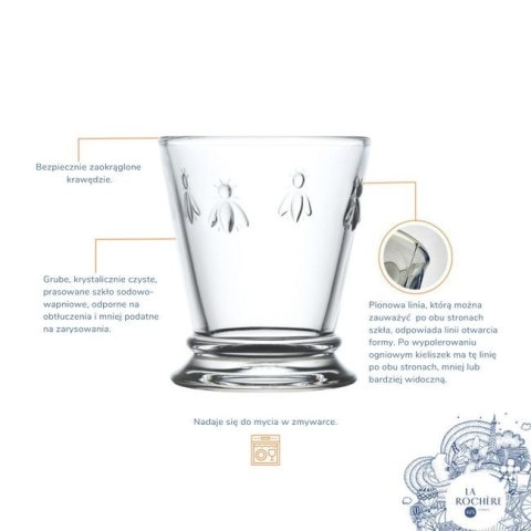 Pszczoła - Abeille Szklanka 170 ml