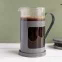 Zaparzacz do Kawy Typu French Press La Cafetiere Monaco, kolor Szary, 1 litr