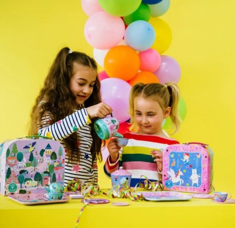 Bajkowy Świat Zestaw do Herbaty z Grającym Czajniczkiem 11 elementów