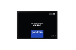 Dysk SSD GOODRAM SSDPR-CX400-256-G2 CX400 gen. 2 (2.5″ /256 GB /SATA III (6 Gb/s) /550MB/s /480MB/s)