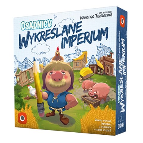 GRA ROLL&WRITE OSADNICY WYKREŚLANE IMPERIUM - podstawa PORTAL