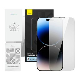 Szkło hartowane prywatyzujące Baseus Crystal Series iPhone 14 PRO