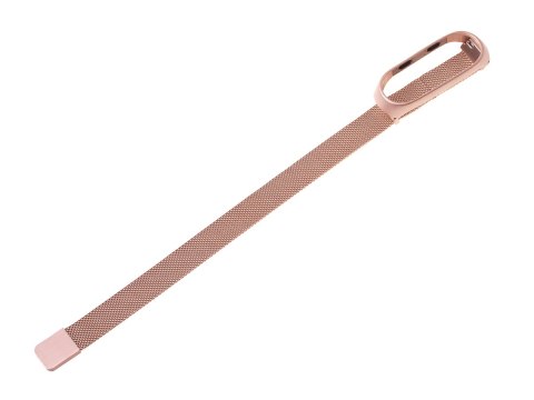 Pasek opaska Xiaomi Mi Band 3/ Xiaomi Mi Band 4 Magnes - rose gold