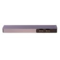 Adapter 7w1 HUB USB-C HDMI 4K SD Macbook Pro / Air - Szary