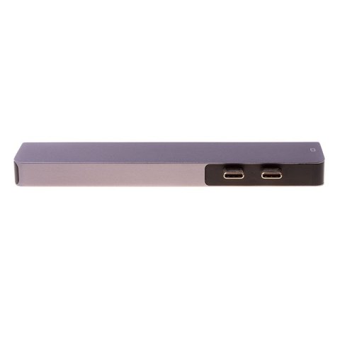 Adapter 7w1 HUB USB-C HDMI 4K SD Macbook Pro / Air - Szary