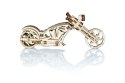 Drewniane Puzzle 3D - Motocykl Chopper