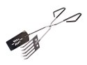 Chromowane szczypce BBQ 38cm
