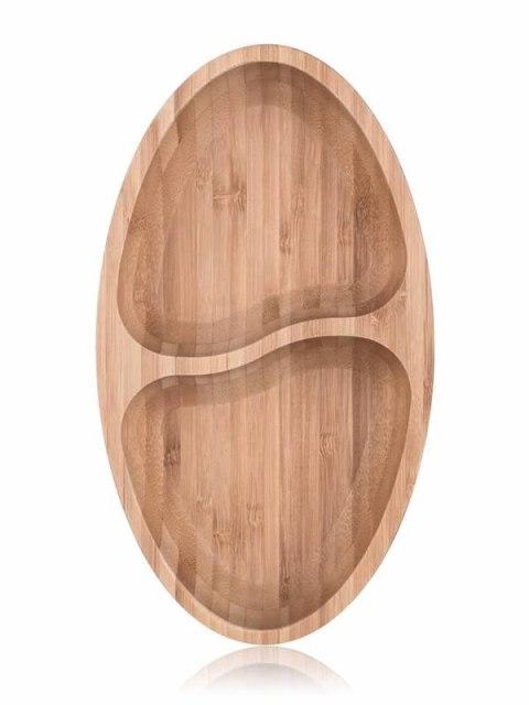 Półmisek dzielony bambusowy BRILLANTE Bamboo 24 x 13,5 x 4 cm