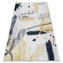 Dywan ARLEN ABSTRACT1 kolor biały styl abstrakcyjny 160x220 Hakano - RUG/LU/ARLEN/ABSTRACT1/WHITE+YELLOW/160x220