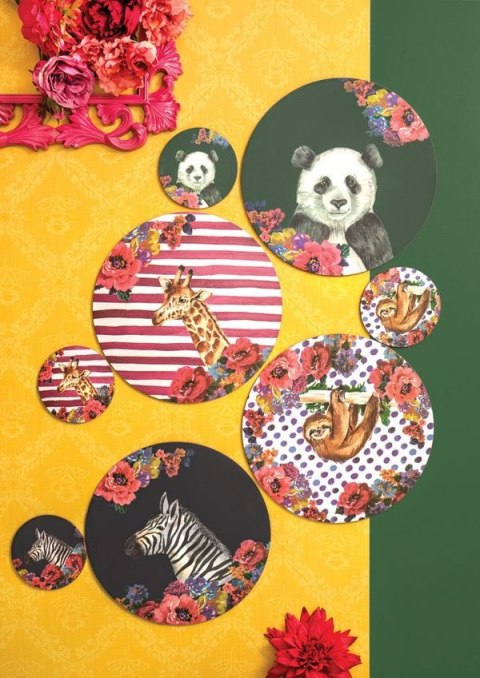 Mikasa Safari Podkładki Okrągłe Małe 4 szt