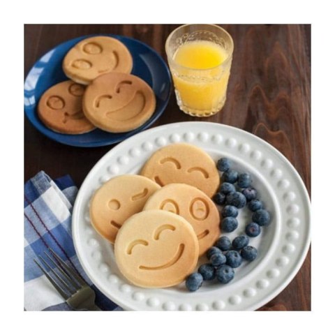 PATELNIA DO NALEŚNIKÓW PLACKÓW 26cm 4 SMILEYS ZILNER ZL-2421