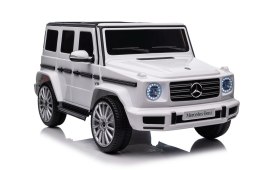 Pojazd Na Akumulator Mercedes G500 Biały 4x4