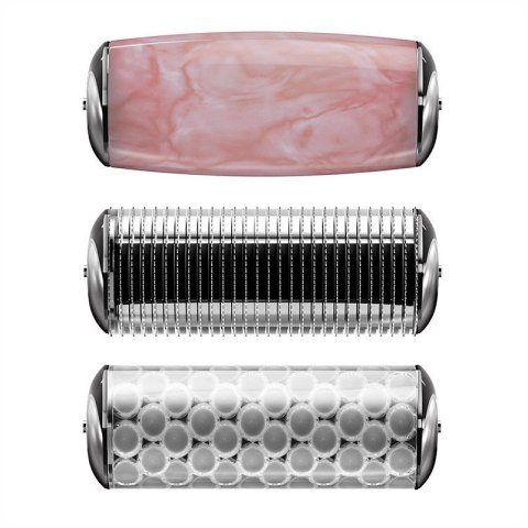 Roller do mezoterapii igłowej twarzy i ciała 9w1 Geske z Aplikacja (starlight)