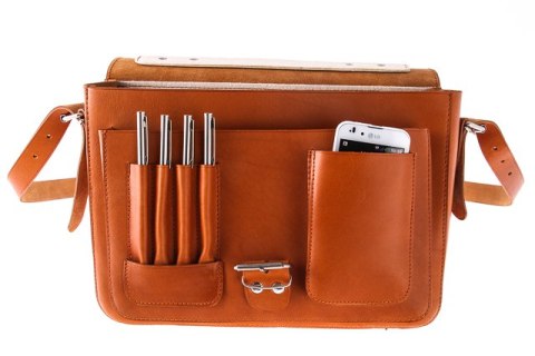 Teczka skórzana 3w1 Vintage P13 BROWN