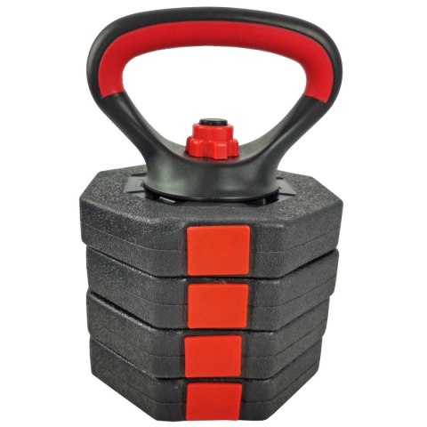 HANTLA KOMPOZYTOWA KETTLEBELL 10KG (4x2,5KG) EB FIT