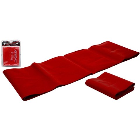 TAŚMA TRENINGOWA DO ĆWICZEŃ PILATES 2000x150x0,30MM 9-11KG CZERWONA