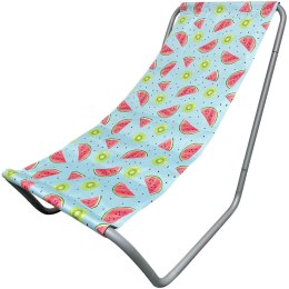 LEŻAK OGRODOWO - PLAŻOWY SKŁADANY I TORBA FRUIT MELON